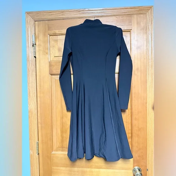 NEW W/TAGS Blackmilk WARM BLACK LONG SLEEVE EVIL MINI SKATER DRESS - Picture 8 of 14